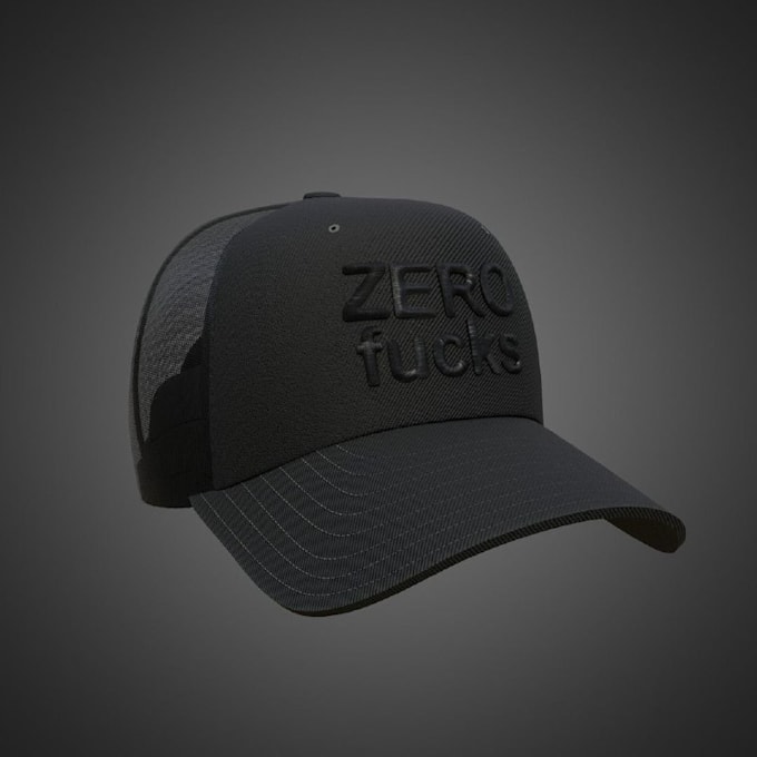 Gig Preview - Do 3d cap animation 3d cap mockup cgi amazon shopify video ads cloth animation