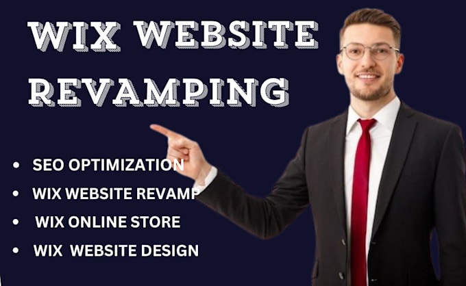 Gig Preview - Revamp wix website wix website revamping update wix website wix seo