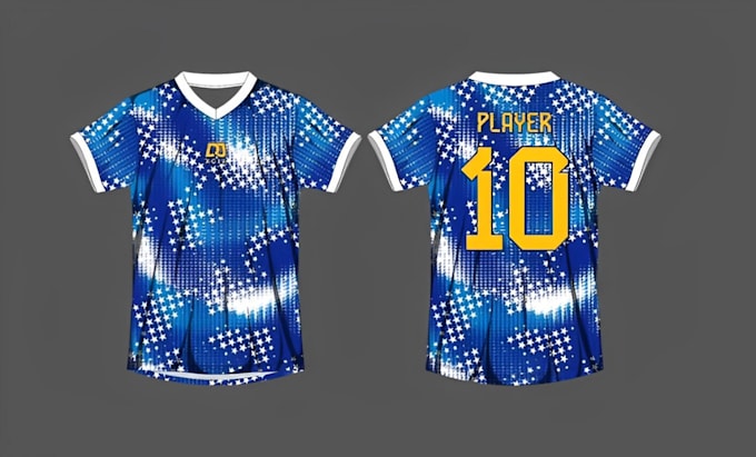 Gig Preview - Create jersey design, sublimation, shirt, soccer kit for 3d clothing design