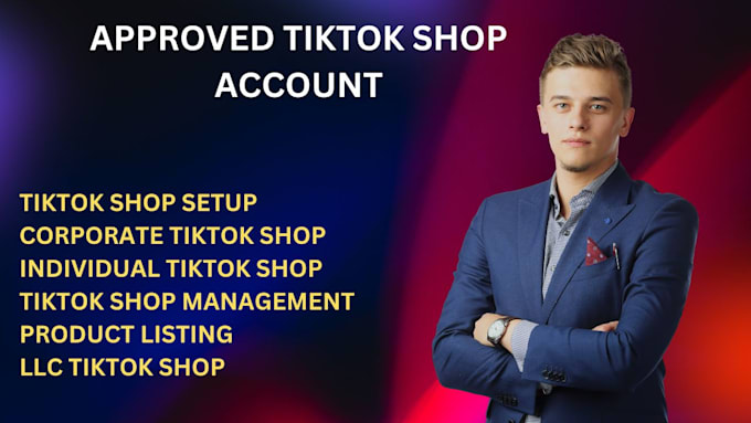 Gig Preview - Setup tiktok shop, do tiktok ads, tiktok marketing