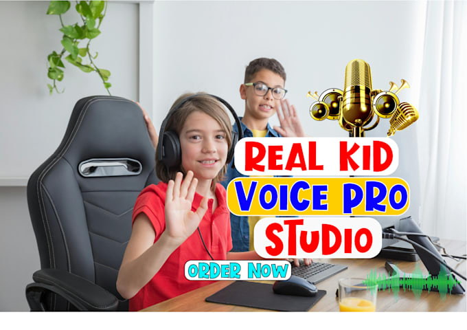 Gig Preview - Record an adorable cute boy voice over for your project