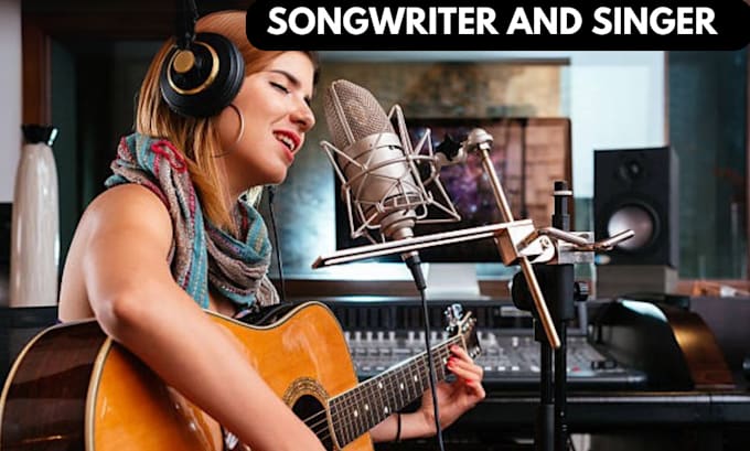 Gig Preview - Be your songwriter and female singer for pop, rap or edm song melody and lyrics