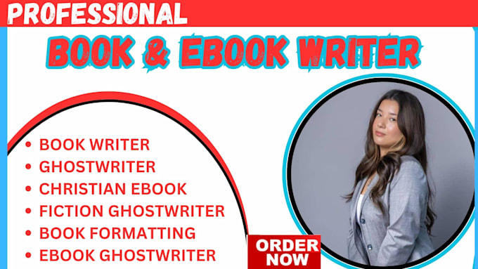 Gig Preview - Be ebook writer non fiction ebook ghostwriter KDP book writer ghost book writer