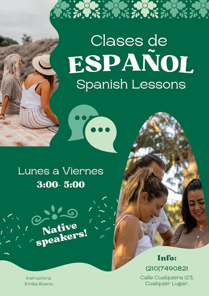 Gig Preview - Teach basic, intermediate spanish