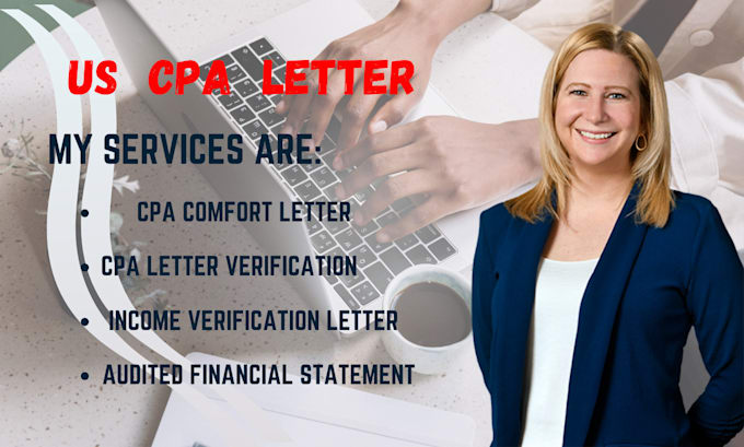 Gig Preview - Do financial CPA US, CPA letter sign, review financial statements, accountant