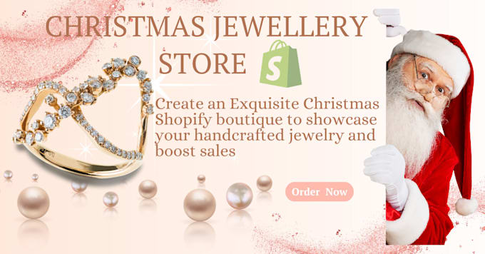 Gig Preview - Design a festive shopify jewelry store to boost christmas sales