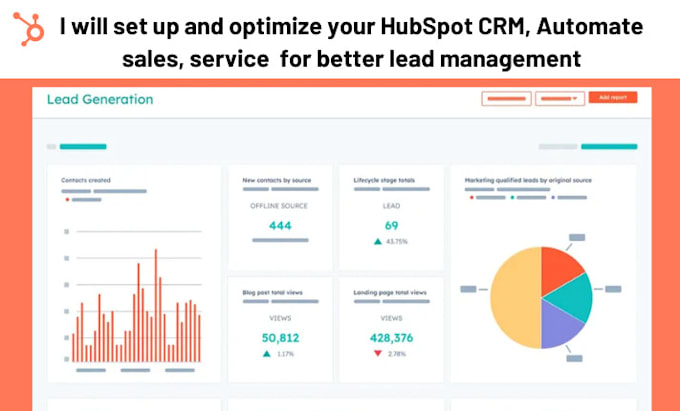 Gig Preview - Set up and optimize your hubspot CRM , automate sales for better lead management