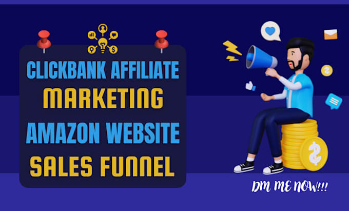 Bestseller - build high converting clickbank affiliate funnels and amazon promotion websites