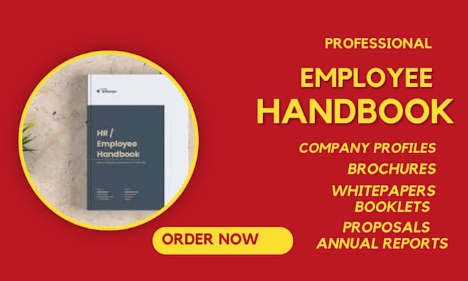 Bestseller - do company profile, business brochure, employee handbook, proposal, reports