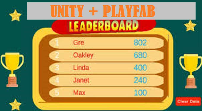 Gig Preview - Create leaderboards ranking in your unity game