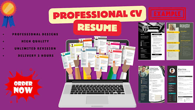 Bestseller - design professional cv maker, resume cv