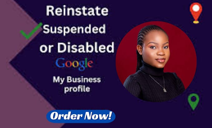 Gig Preview - Appeal for suspended gmb reinstatement reinstate google business profile