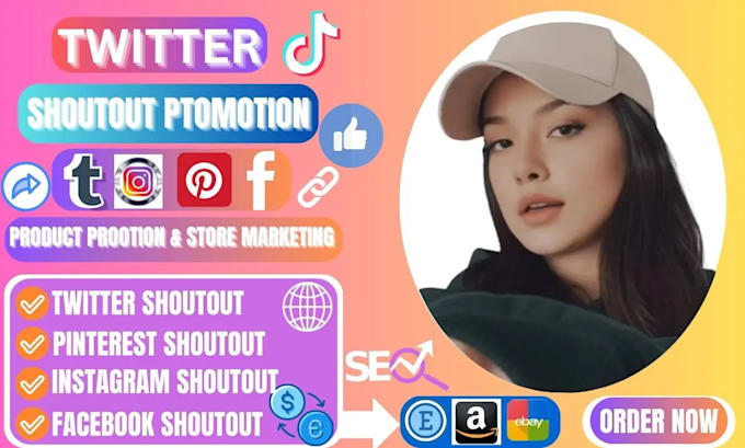 Gig Preview - Promote your twitter shoutout by sharing your link across ig, yt, x, fb and more