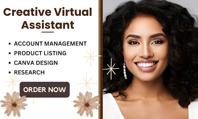 Gig Preview - Be your creative virtual assistant ebay virtual assistant creative marketing va