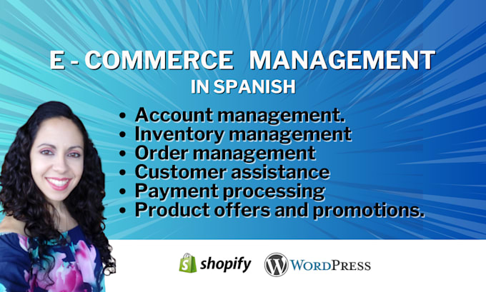 Gig Preview - Your ecommerce store manager shopify