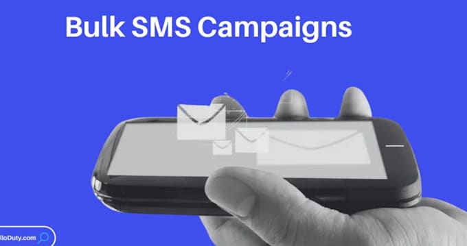 Gig Preview - Send bulk SMS message marketing campaign, bulk email campaign