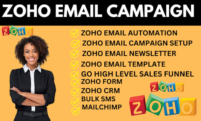 Bestseller - zoho email marketing automation zoho email campaign zoho newsletter template