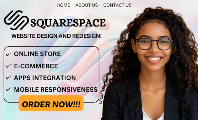 Gig Preview - Build squarespace website, squarespace design website development squarespace