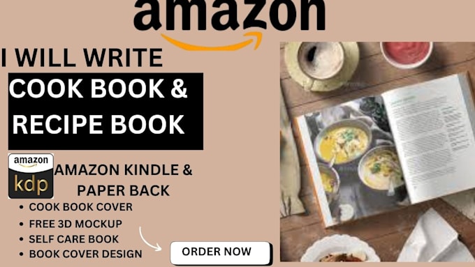 Bestseller - design attractive recipe, cook book or ebook layout and cover