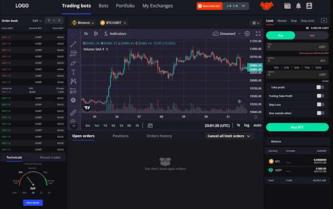 Gig Preview - Build copy trading bot binance bot arbitrage trading bot high frequency bot