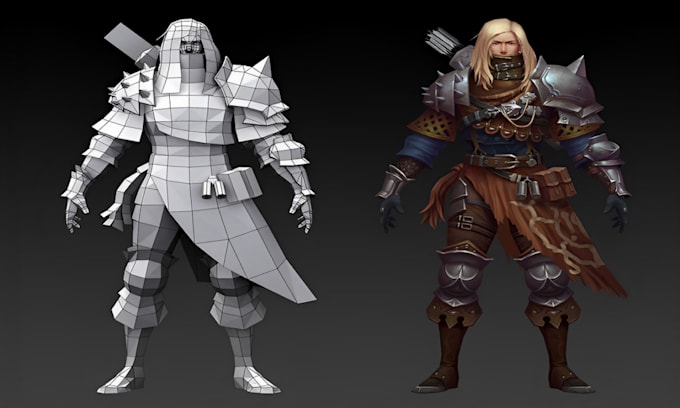 Gig Preview - Create 3d game assets, 3d game character, 3d animation for game, 3d game models