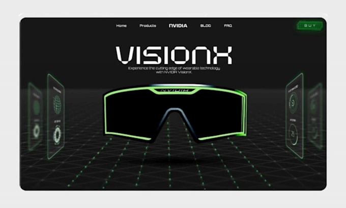 Gig Preview - Develop 3d animated webflow website 3d webflow website with custom animation