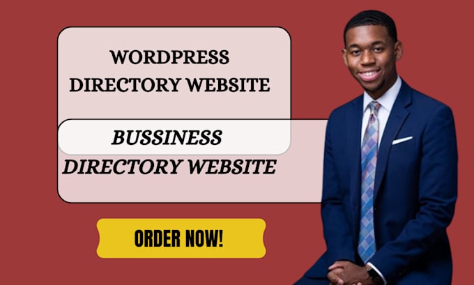 Gig Preview - Build wordpress directory website brilliant directory  wordpress directory web