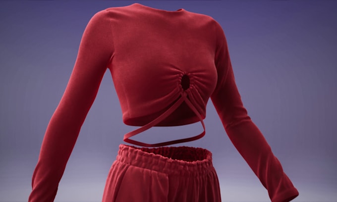 Gig Preview - Do 3d model clothing 3d cgi clothing animation for product video ads