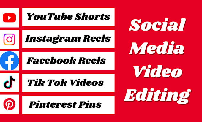 Gig Preview - Edit your short form social media videos