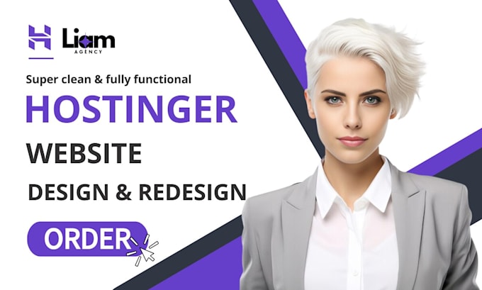 Gig Preview - Design hostinger website wordpress website design wordpress hostinger