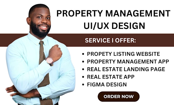 Gig Preview - Design property management app real estate app mobile ui ux design real estate