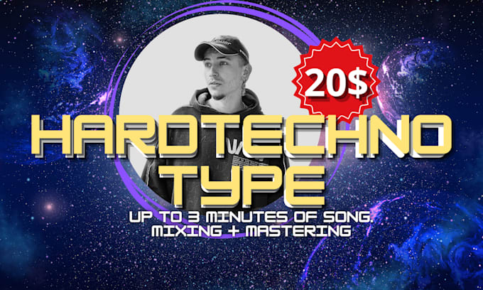 Gig Preview - Produce your hardtechno hit with professional quality