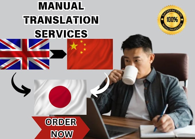 Gig Preview - Provide professional english to japanese chinese translation services manually