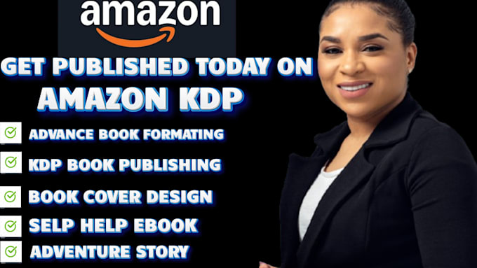 Gig Preview - Do kdp ebook writing, book formatting for amazon KDP