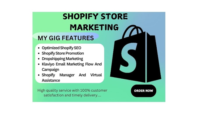 Gig Preview - Boost shopify sales store marketing with expert store marketing strategies