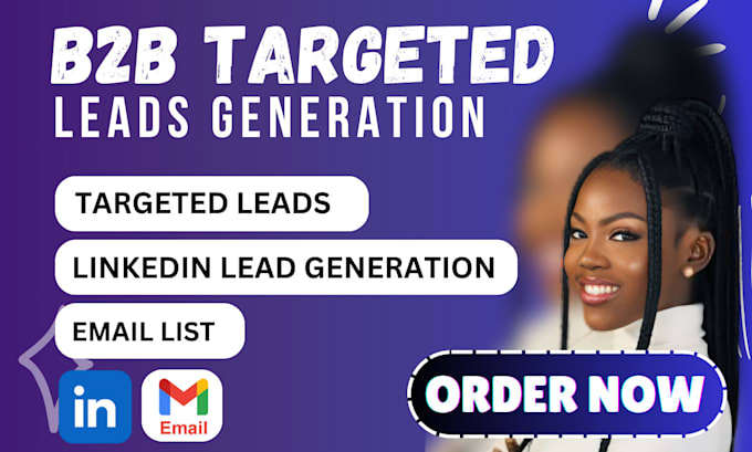 Gig Preview - Do b2b lead generation for your business, linkedin lead, targeted lead