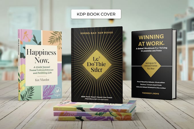 Gig Preview - Design cute, awesome and professional KDP book cover or ebook cover