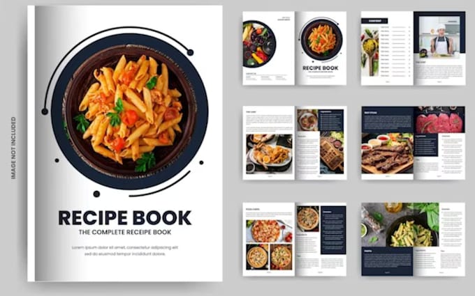 Gig Preview - Write premium recipe book, cookbook design cookbook formatting cookbook writer