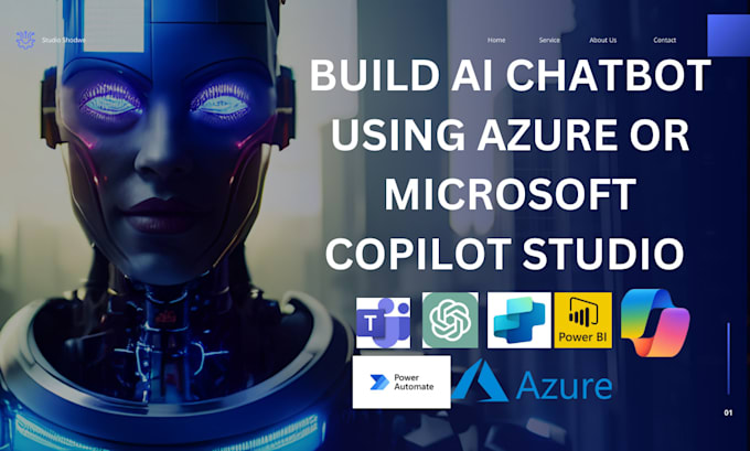 Gig Preview - Develop intelligent ai chatbot in azure or microsoft copilot studio