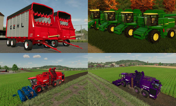 Gig Preview - Make custom mods for farming simulator fs19 fs22 fs25 cars trucks maps or tools