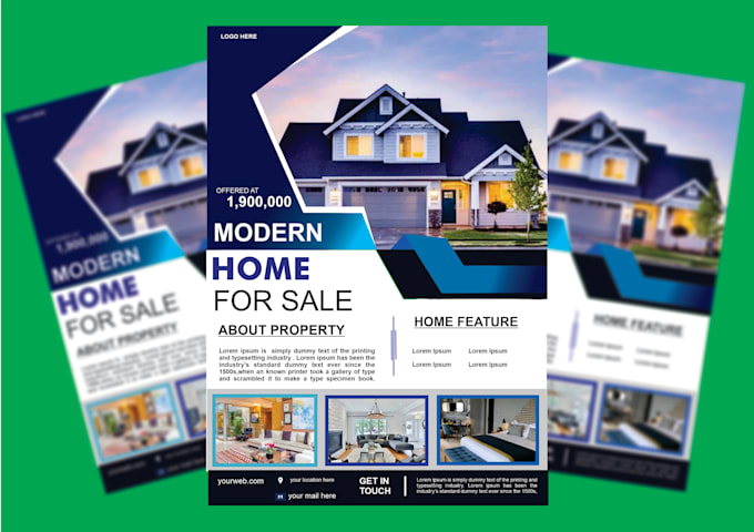 Bestseller - design professional real estate flyer or poster