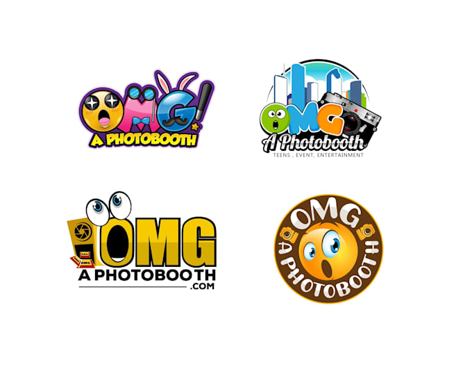 Gig Preview - Design wonderful photobooth logo with satisfaction guaranteed