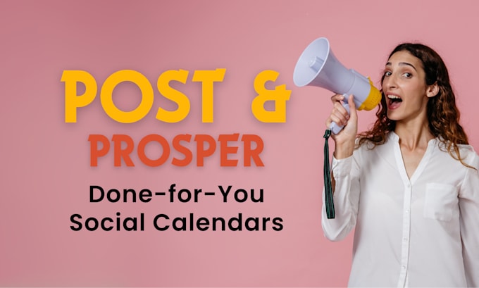 Bestseller - create your social media content calendar, never miss a post