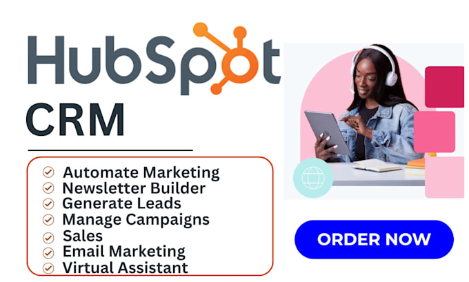 Gig Preview - Customize hubspot crm workflow automation pipeline or hubspot virtual assistance