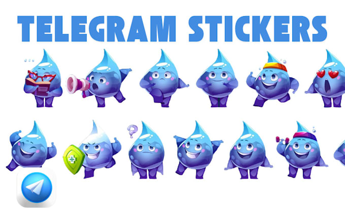 Gig Preview - Create custom telegram stickers crypto stickers meme stickers whatsapp stickers