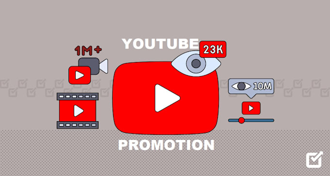 Gig Preview - Organically promote your youtube video to boost audience