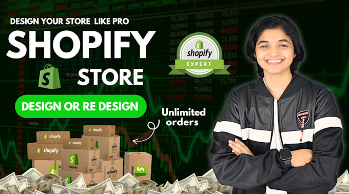 Gig Preview - Build 7 figure shopify dropshipping store or shopify website