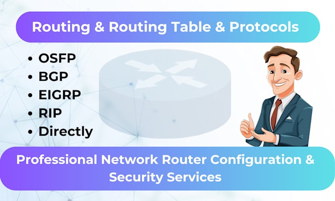 Gig Preview - Configure and fixed cisco, huawei routers to secure network