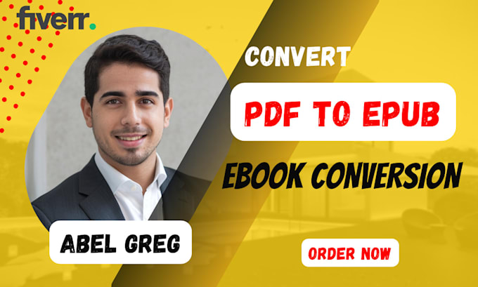 Gig Preview - Convert pdf to epub ebook pdf ebook convert