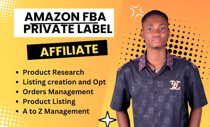 Gig Preview - Do amazon fba setup and manager, amazon product launch